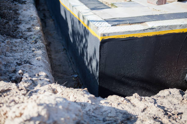 Professional Foundation Crack Repair technician working in Columbia, IL